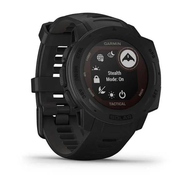 Защищенные GPS-часы Garmin Instinct Tactical, Solar, цвет Black (010-02293-03)