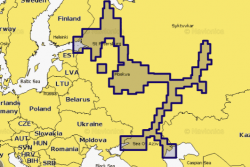Карта Navionics+ 52XG Европейская часть России SD/microSD 2Gb