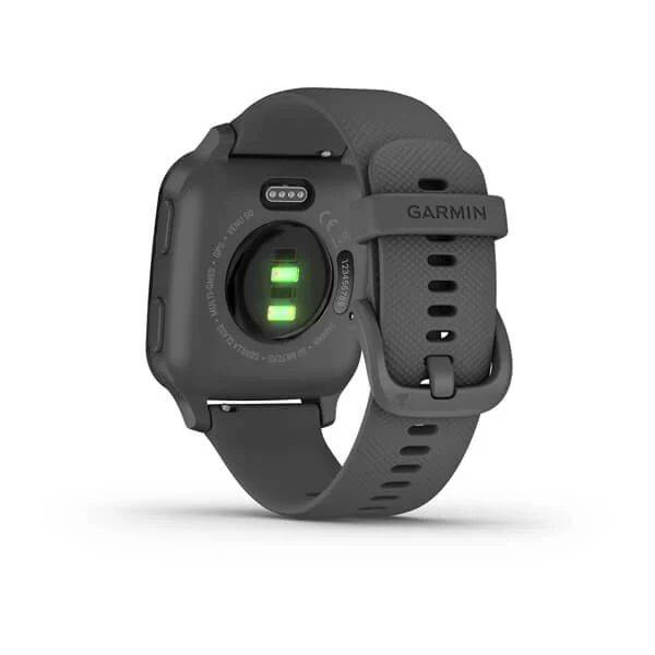 Смарт-часы Garmin Venu Sq NFC серые с серым силиконовым ремешком (010-02427-10)