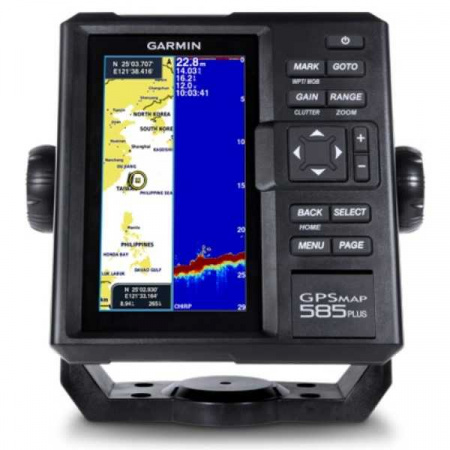 Эхолот-картплоттер GPSMAP 585 Plus Комплект с GT20-TM (NR010-01711-00GT20)