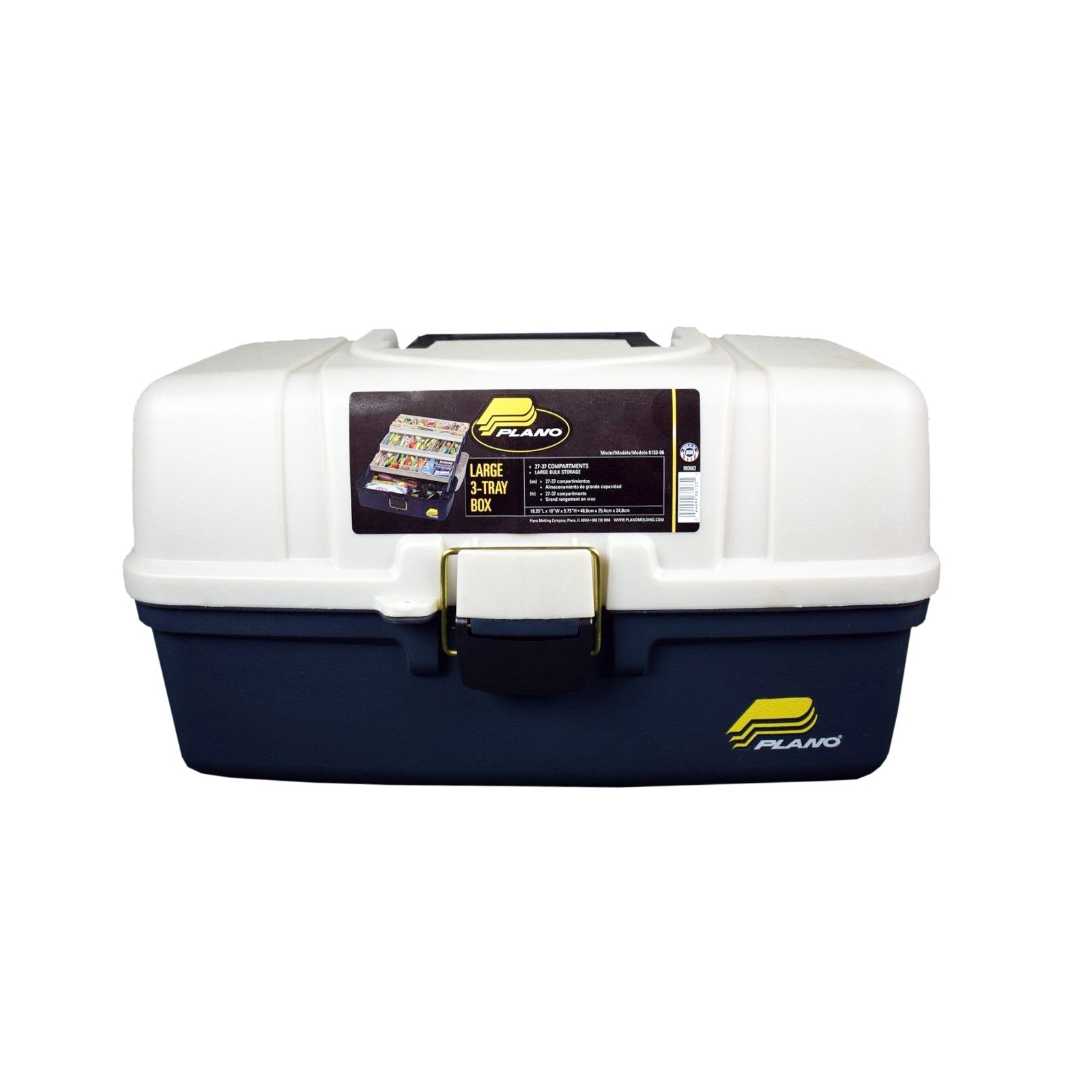 Ящик Plano 6133 с 3х уровневой системой хранения приманок Ящик Plano 6133 с 3х уровневой системой хранения приманок