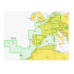 Карта Navionics CENTRAL & WEST EUROPE 46XG/SD 2GB
