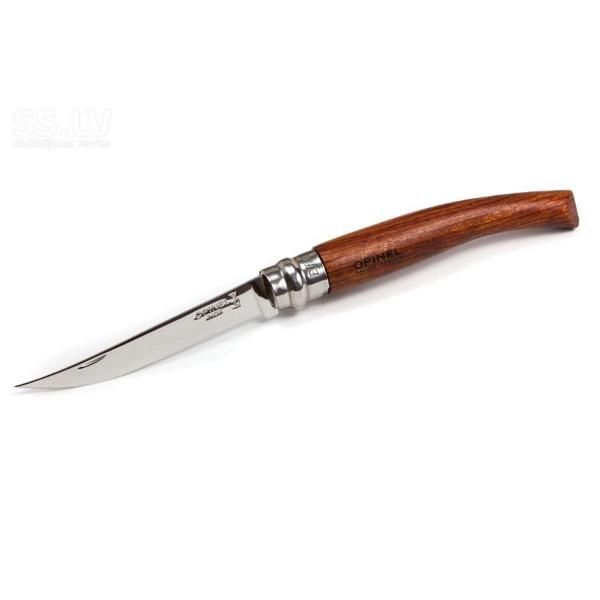 Нож складной филейный Opinel №10 VRI Folding Slim Bubinga