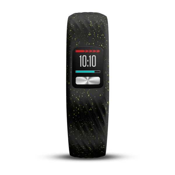 Спортивные часы Garmin Vivofit 4 черный с блестками стандартного размера
