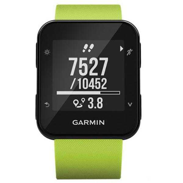 Спортивные часы Garmin Forerunner 35 светлозеленые