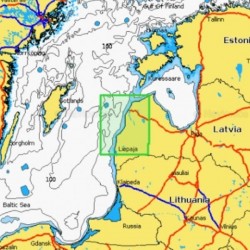 Карта Navionics LETTLAND