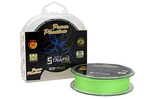 Шнур Power Phantom Synapse NANO PE (100м, fluo-green #0,12 (2,7кг), 0,055мм)
