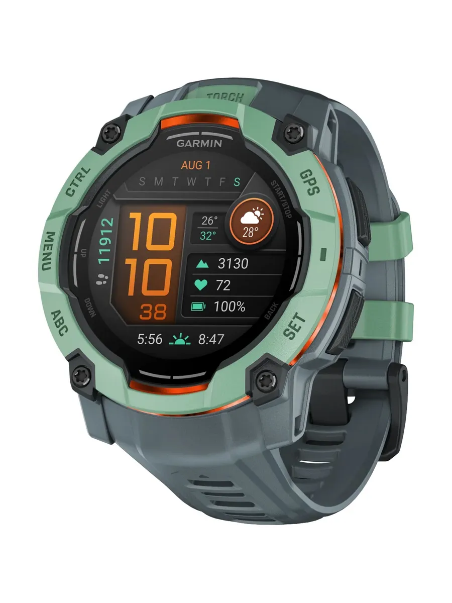 Часы Garmin Instinct 3 50mm AMOLED Black  010-03020-00