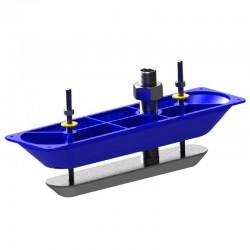 StructureScan 3D Stainless Steel Dual Thru-Hull Transducer