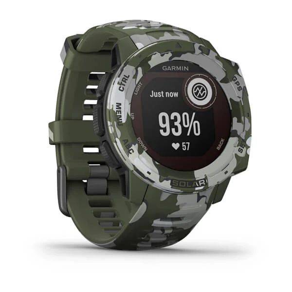 Защищенные GPS-часы Garmin Instinct Solar, цвет Lichen Camo  (010-02293-06)