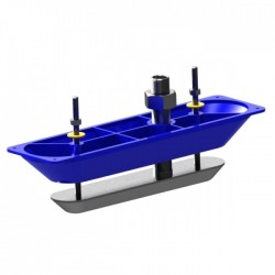 StructureScan 3D Transducer Stainless Steel Thru-Hull Single (000-13559-001)