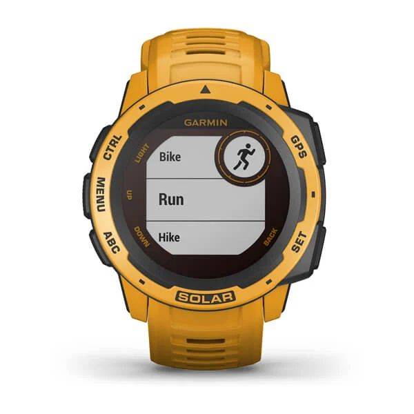 Защищенные GPS-часы Garmin Instinct Solar, цвет Sunburst  (010-02293-09)