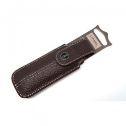 Чехол Opinel Chic brown leather