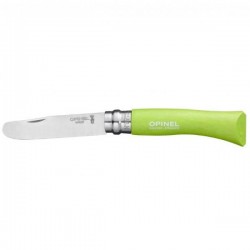 Нож складной детский Opinel №7 VRI My First Opinel Apple green