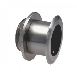 SS164 12° Through Hull 200/50 kHz Stainless Steel Depth/Temp Transducer  (a/c/e/eS connect)