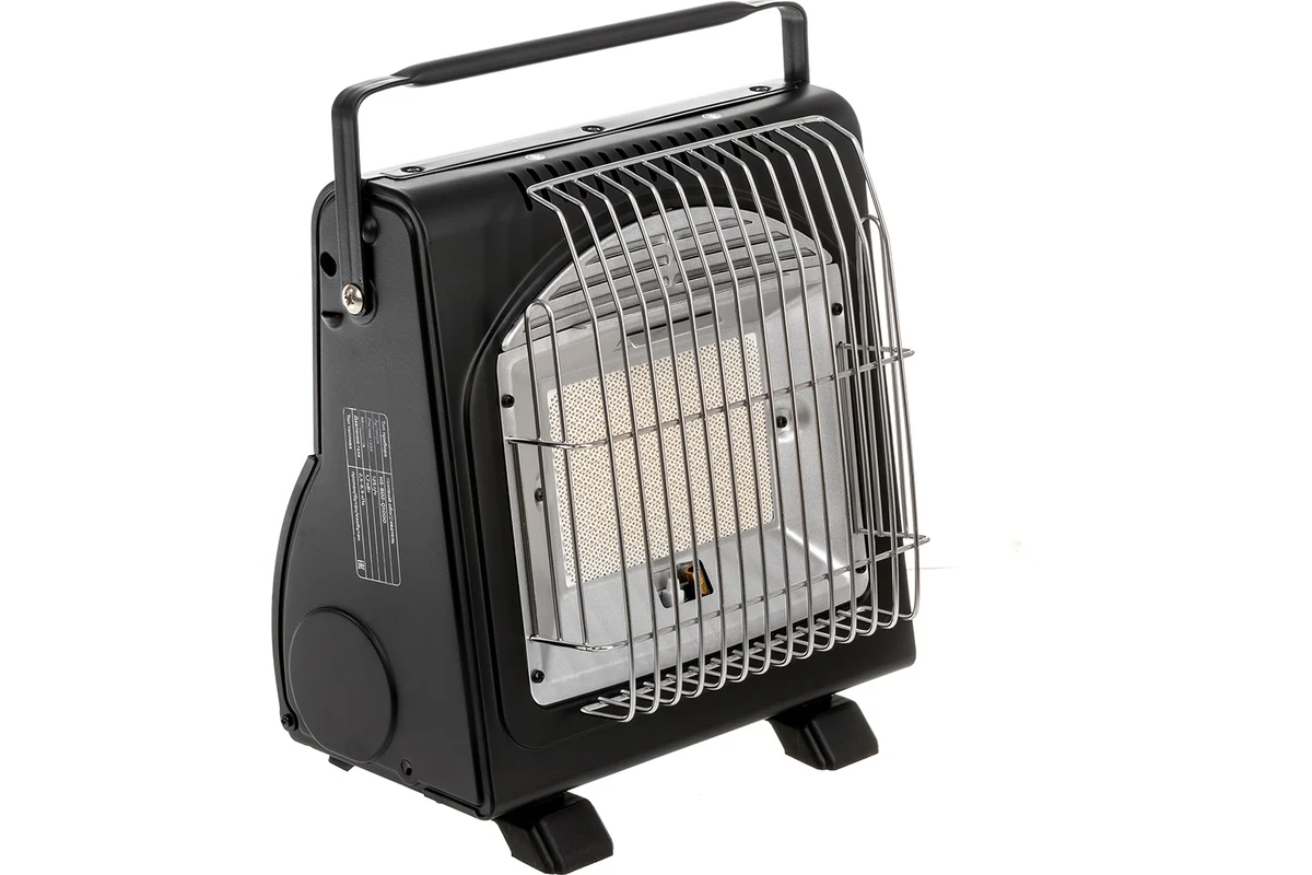 Обогреватель газовый портативный с подогревом баллона (HS-BDZ-Q1000) Helios