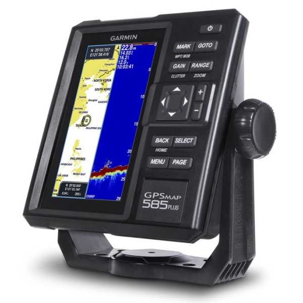 Эхолот-картплоттер GPSMAP 585 Plus Комплект с GT20-TM (NR010-01711-00GT20)