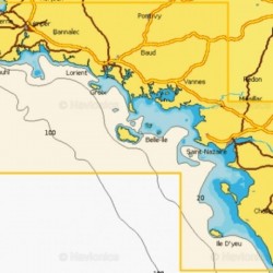 Карта Navionics OLONNE - DOUARNENEZ