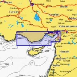 Карта Navionics SAMANDAGI - MANAVGAT