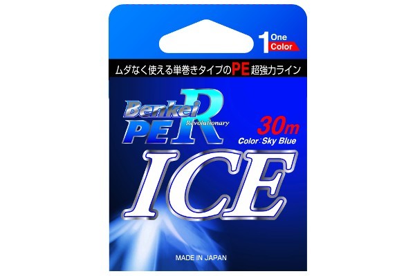 Шнур Benkei ICE (30м, небесно-голубой #1, 0,165мм, 7,65кг)