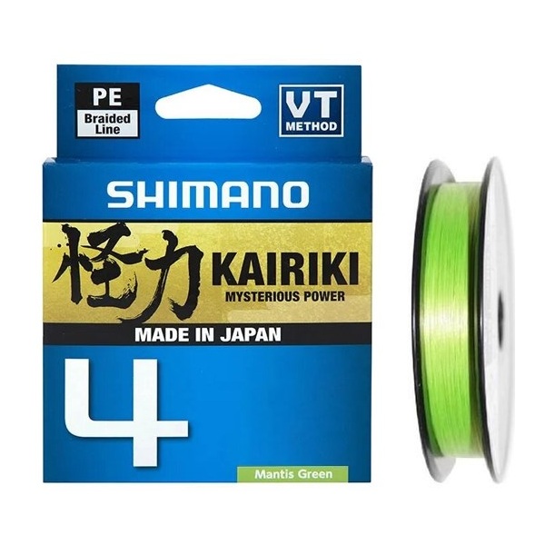 Леска плетёная Shimano Kairiki PE (150м, 0.070, 4.5кг)