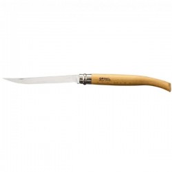 Нож складной филейный Opinel №15 VRI Folding Slim Beechwood