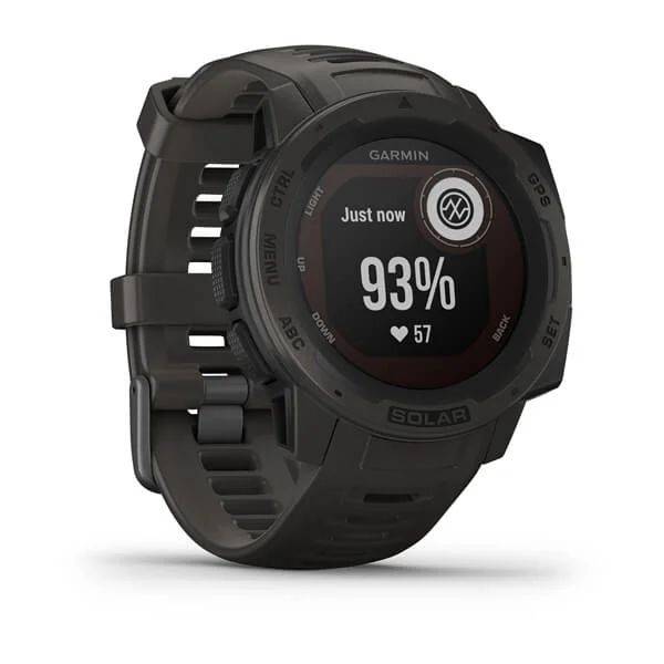 Защищенные GPS-часы Garmin Instinct Solar, цвет Graphite (010-02293-00)