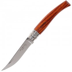 Нож складной филейный Opinel №8 VRI Folding Slim Bubinga