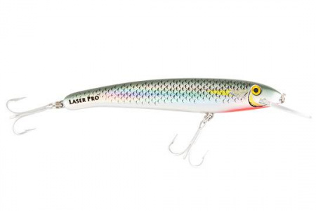 Воблер Halco LASER PRO 190 XDD+STD (плавающиий, STD 1м / XDD 6м, 18,5см, 47гр, LP190XDD#R25)