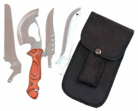 Набор туристический "СЛЕДОПЫТ", пила, топор, нож, в чехле/50/