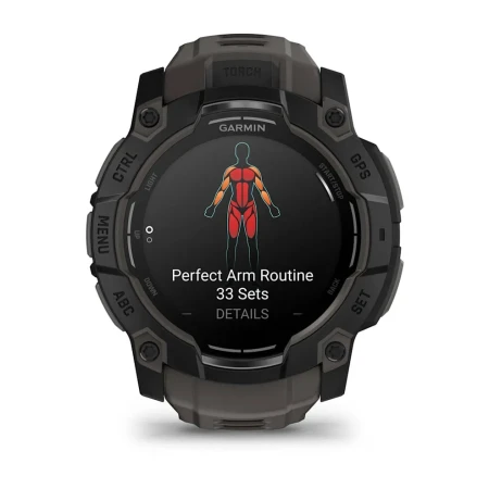 Часы Garmin Instinct 3 50mm AMOLED Black  010-03020-00