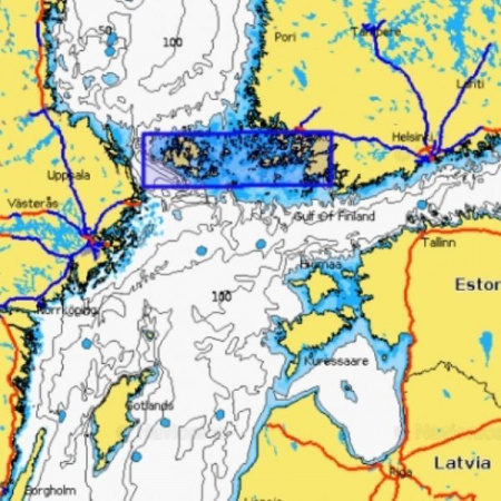 Карта Navionics SAHA - ALAND I.