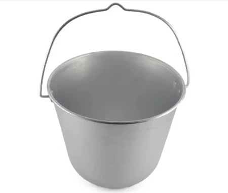 Котелок костровой "СЛЕДОПЫТ" конический, 9 л, алюм./10/