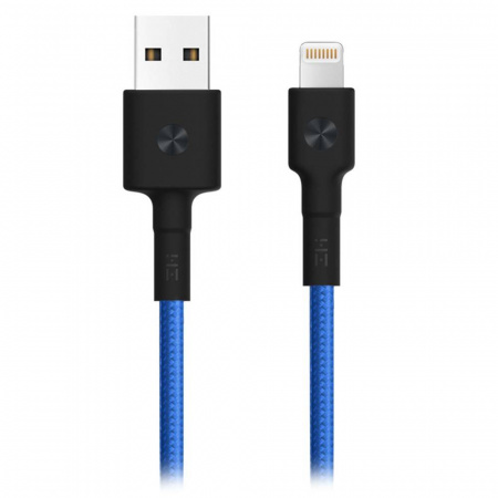 Кабель передачи данных для Apple ZMI AL823 MFI Lightning to USB 30 cm blue