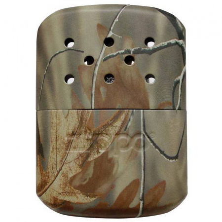 Каталитическая грелка Zippo, сталь с покрытием REALTREE®, камуфляж, матовая, 66x13x99 мм