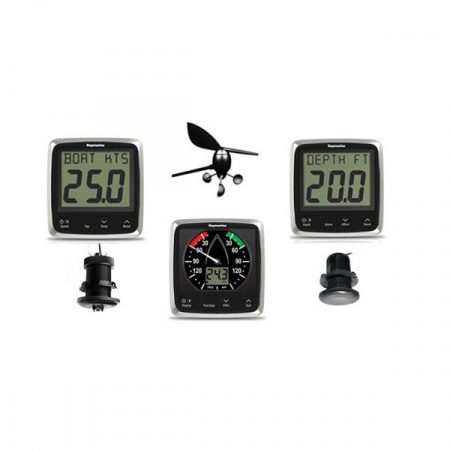 i50 & i60 Wind, Speed, Depth - 3 x Instrument  & Transducer Pack