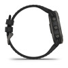 Мультиспортивные часы Garmin Fenix 6x pro solar с gps, титановый с черным ремешком