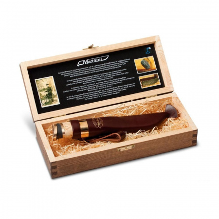 Нож Marttiini DAMASCUS, деревянная подарочная упаковка