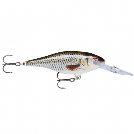 Воблер Rapala Shad Rap (плавающий, 1,5-3,3м, 7см, 8гр, SR07-ROL)