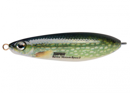 Блесна-незацепляйка Rapala Rattlin Minnow Spoon (8 см / 16 гр, RMSR08-PK)