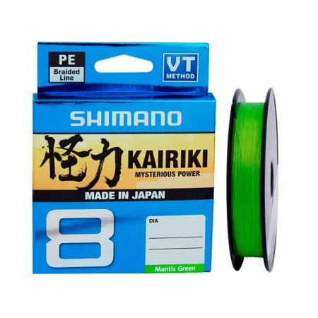 Леска плетёная Shimano Kairiki 8 PE (150м, 0.060, 5.3кг)
