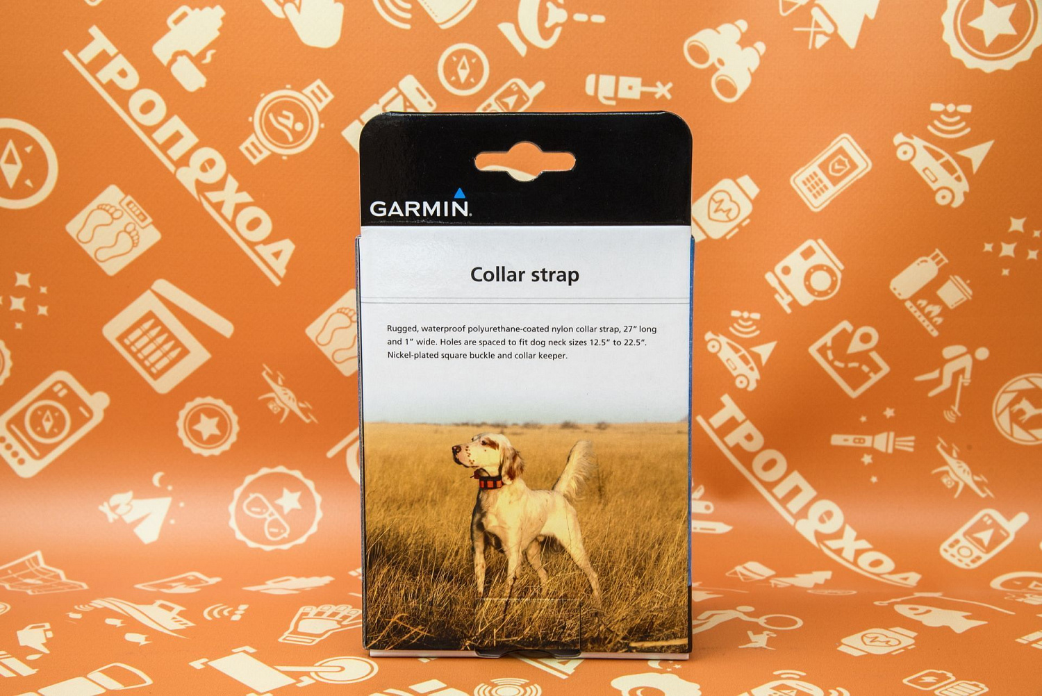 Ошейник сменный Garmin для dc50, t5 оранжевый (сам ремешок, без датчика) Ошейник сменный Garmin для dc50, t5 оранжевый (сам ремешок, без датчика)
