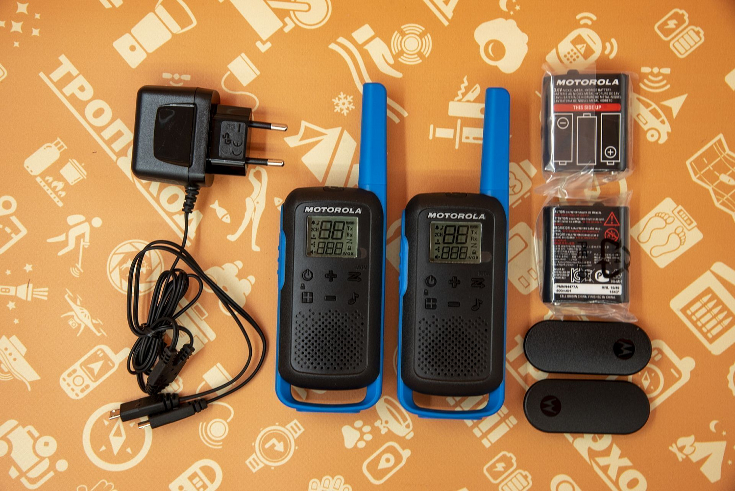 Радиостанция MOTOROLA Talkabout T62 blue