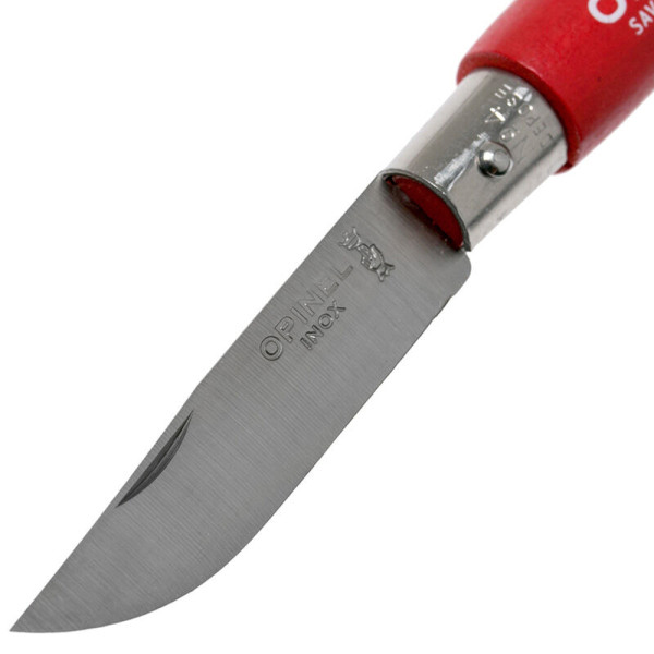 Нож-брелок складной Opinel №4 VRI Red