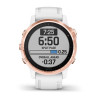 Мультиспортивные часы Garmin Fenix 6s pro с gps, розов.золото с белым ремешком Мультиспортивные часы Garmin Fenix 6s pro с gps, розов.золото с белым ремешком