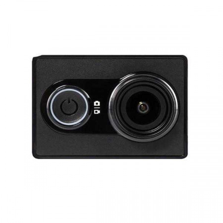 Экшн камера YI, черная + водонепроницаемый бокс