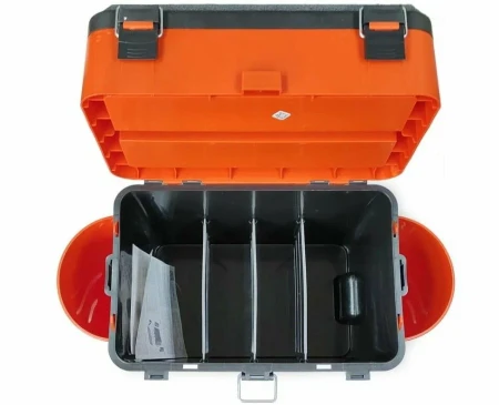Ящик зимний FishBox односекционный (19л) оранжевый Helios