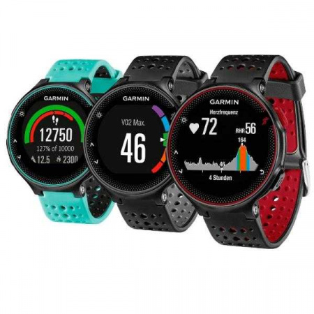 Спортивные часы Garmin Forerunner 235 черно-красные