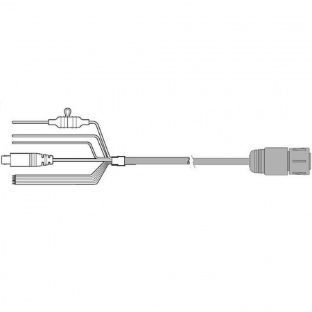 c/e power cable straight 1M