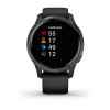 Спортивные часы Garmin VENU черные с серым безелем Спортивные часы Garmin VENU черные с серым безелем